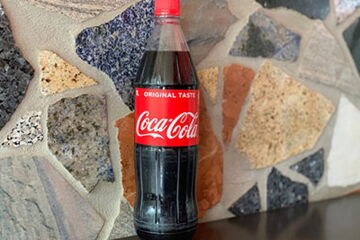 Coca Cola - 1 liter Flasche - inkl. 0,15€ Pfand